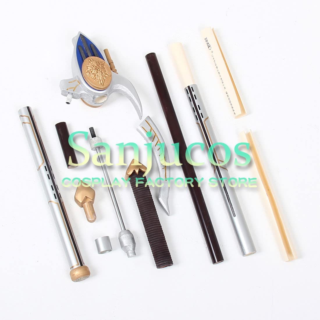 Amazon.co.jp: コスプレ 道具 に適合する 大神月麿 ガオシルバー ガオ